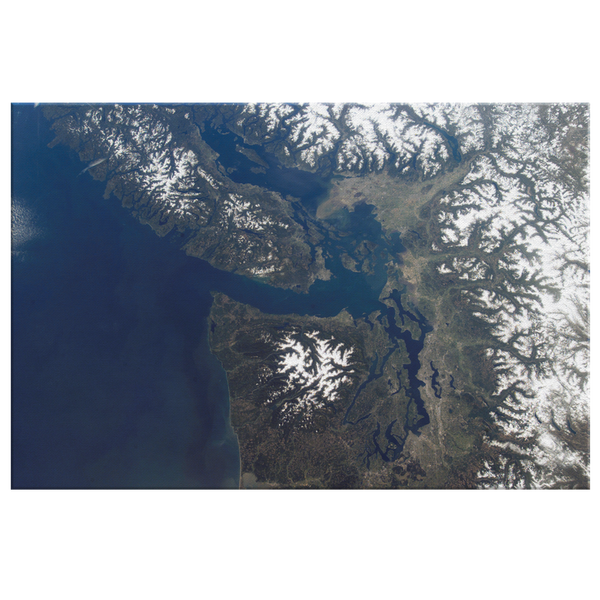 Salish Sea from Space