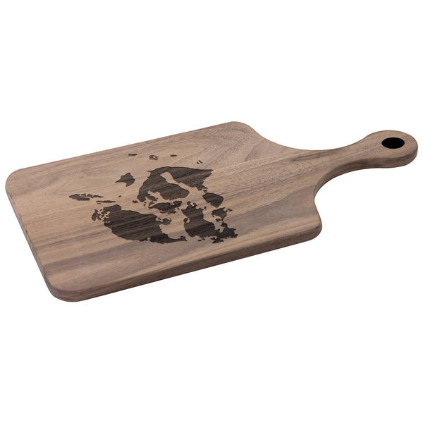 San Juan Islands Paddle Cutting Board