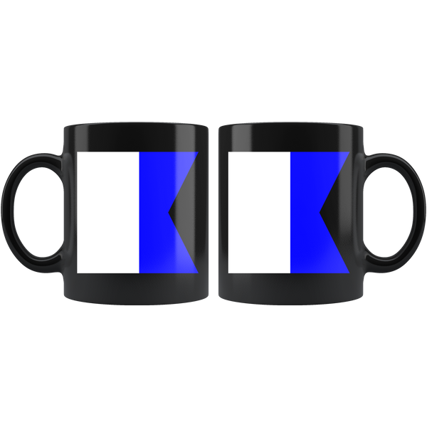 Nautical Flag Mugs A-E