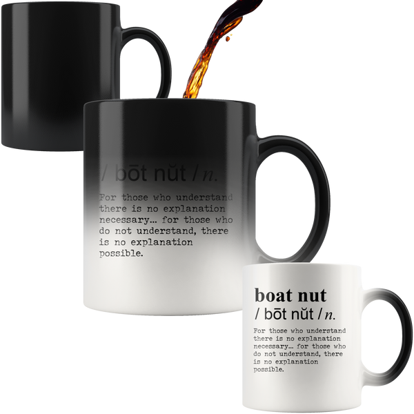 Boat Nut Magic Mug