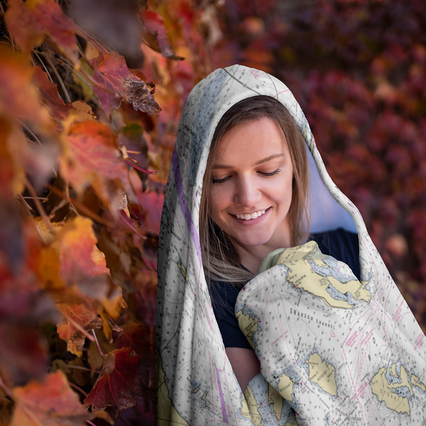 San Juans Hooded Blanket