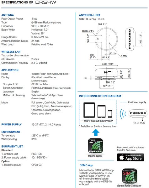 Furuno 1st Watch Wireless Radar