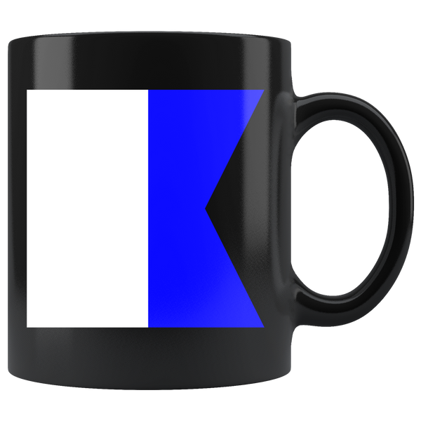 Nautical Flag Mugs A-E