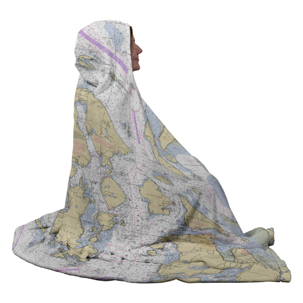 San Juans Hooded Blanket