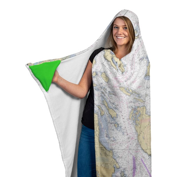 San Juans Hooded Blanket